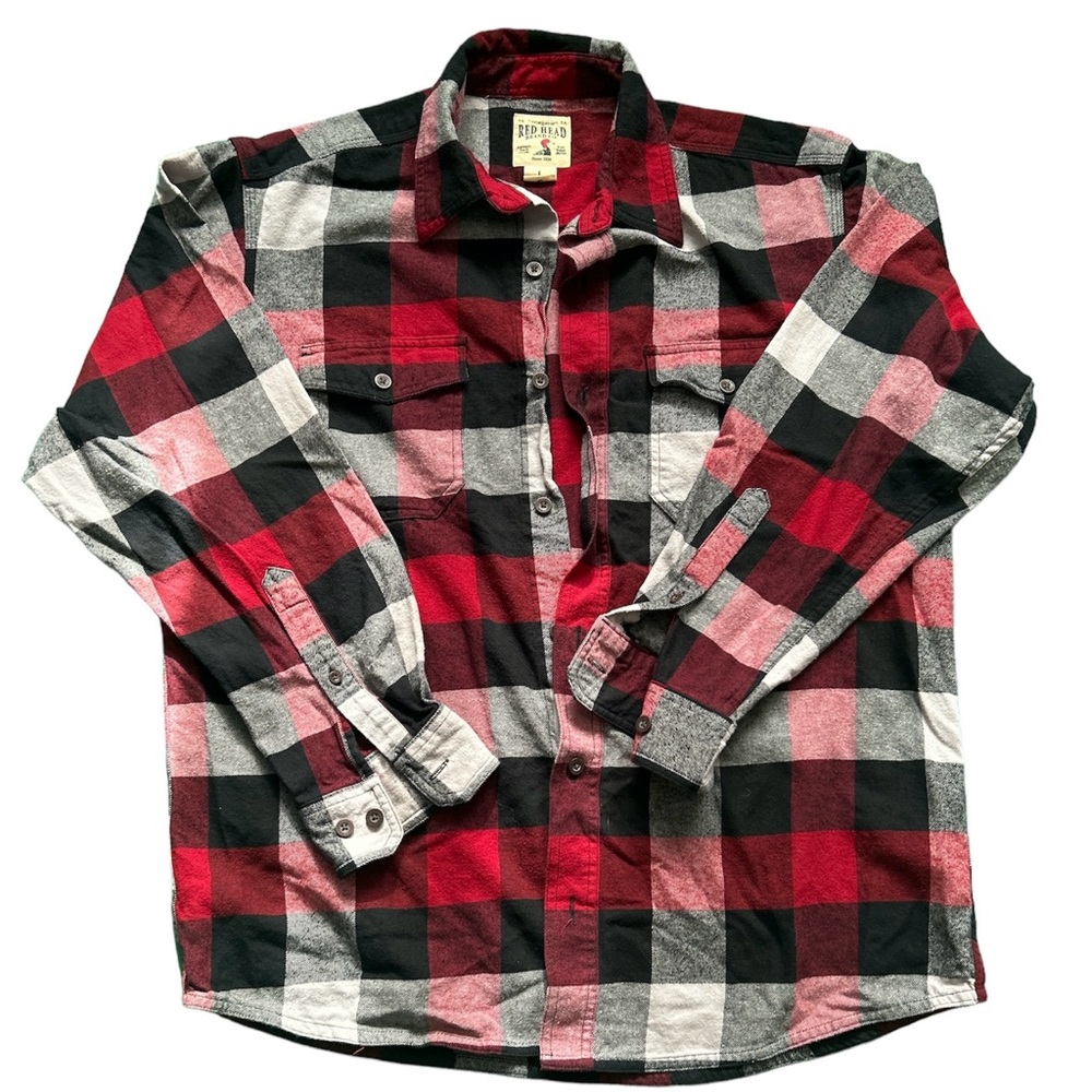 Red Head Men’s Flannel Shirt L